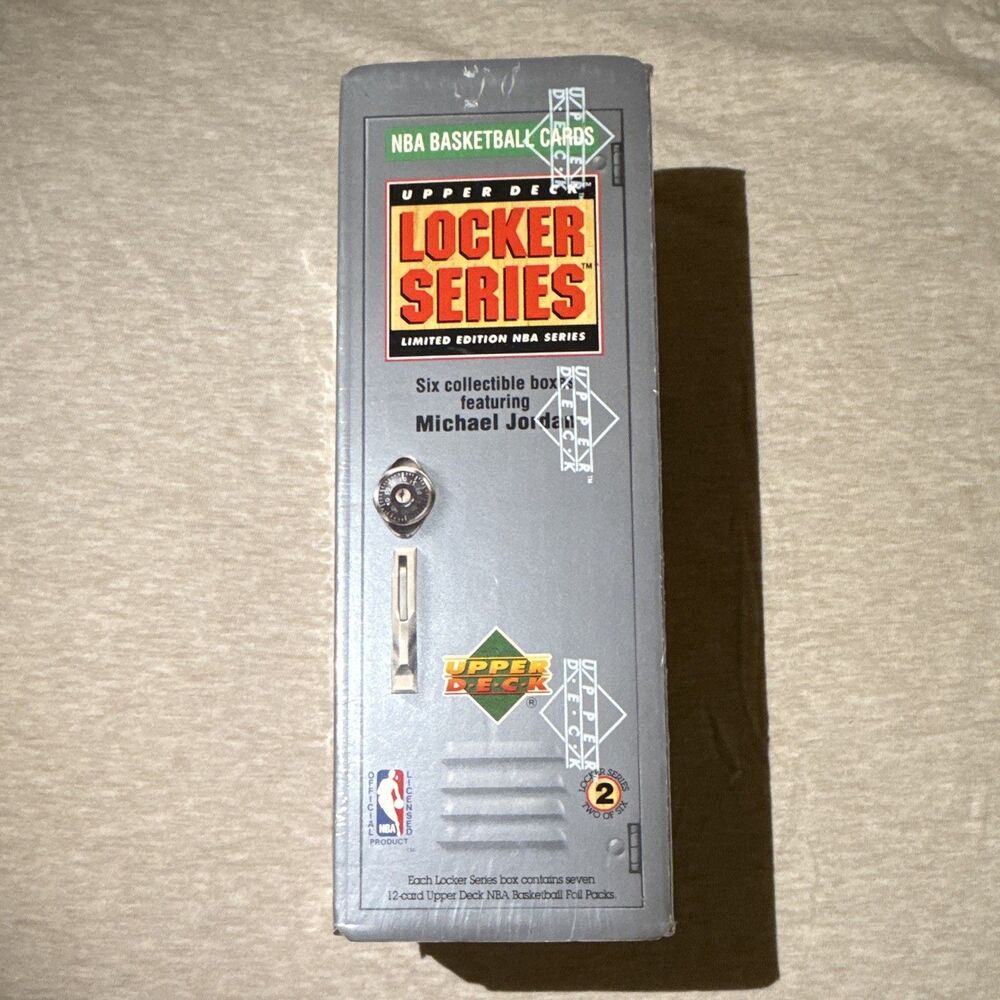 Upper Deck Locker Series 1991-92 NBA Box 84 Cards Michael Jordan Bulls LE